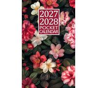 Pocket Calendar 2027-2028 for Purse: Small 2 Year Monthly Planner from January 2027 to December 2028 with Holidays & Inspirational Quotes.