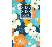 Pocket Calendar 2027-2028 for Purse: Small 2 Year Monthly Planner from January 2027 to December 2028 with Holidays & Inspirational Quotes.