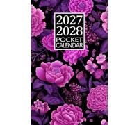 Pocket Calendar 2027-2028: Small 2-Year Monthly Planner For Purse from January 2027 to December 2028 With Holidays & Inspirational Quotes.