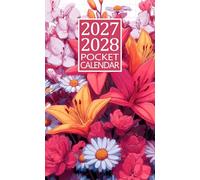 Pocket Calendar 2027-2028: Two Year Organizer Agenda Schedule For Purse | From January 2027 To December 2028 | With Holidays & Inspirational Quotes.