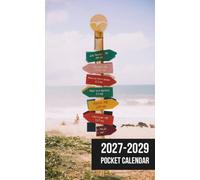 Pocket Calendar 2027-2029: A compact 3-year Covering January 2027 through December 2029, Two Pages Per Month to View, planner for anywhere use.
