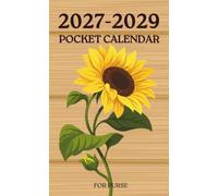 Pocket Calendar 2027-2029: A compact 3-year Covering January 2027 through December 2029, Two Pages Per Month to View, planner for anywhere use.