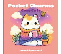 Pocket Charms: Cozy Cats: A Cute & Relaxing Coloring Book of Adorable Kittens in Snug Little Moments - Bold & Easy Designs for Adults, Teens & Kids (Pocket Charms collection)