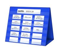 Pocket Chart Squares - Classroom Pocket Chart | Standing Pocket Chart | Doble cara plegable Display Blending Board For Kids | Teachers | Kindergarten | Elementary Classroom | Home