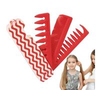 Pocket Comb, Fine Tooth Wide Tooth Styling Comb, Folding Portable Detangling Hair Brush for Women, Sturdy Design Girls, Beards and Mustaches,8.78x1.18x0.55 inches
