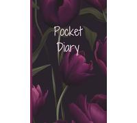 Pocket Diary | Undated | Black & White Interior | Calendars for 2025 & 2026 | Wide Ruled | 80 Pages | Paperback: Stay Organized on the Go! Encourages ... Doesn’t rely on battery or internet.