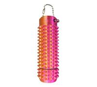 Pocket Fidget Toy, portátil Spiky Keychain 3D Printed Sensory Tool, Anti-Stress Self Regulation Aid, Spinner Keyring, Ideal para adultos, Desk, Travel, Classroom and Home Use