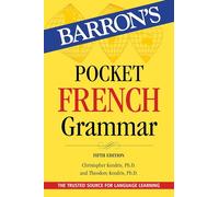 Pocket French Grammar,Fifth Edition: Beginner, Intermediate, and Advanced Levels (Barron's Grammar)