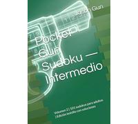 Pocket Gun Sudoku - Intermedio: Volumen 2 | 101 sudokus para adultos | Edición bolsillo con soluciones