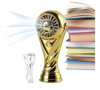 Pocket Hand Fan - 3 Speed Adjustable Gears, 120 Grams Weight Portable Air Cooler, Summer Football Match Breeze Chiller, Solid ABS Base Compact Desk Ventilator | Hand Blowers for Runners & Hikers