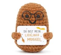 Pocket Hug Patata, Tú Eres Mi Muggle Favorito, Muñeca Hechizo Patata, Lana Creativa De Tejer Patata Alemana, Regalo para Amigo Familia Colegas C25