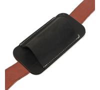 Pocket Knives Sheath Belt, Horizontal Sheath Carry Knives, 4.65x2.24 Inches, Vintage Leather Holder, Secure Storage Pouch for Outdoor, Camping, Hiking, Gift Men