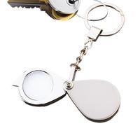 Pocket Magnifying Glass - Small Folding Magnifying Glass With Keyring | Portable Elderly Eye | Mini Pocket Magnifier Pockets Magnifier Pockets Magnifier for Reading Science | Jewelry Rocks Coins