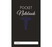 Pocket Notebook: Mini Med Blank Notes | College Ruled | 5 x 8 | Perfect for Medical Rounds | Great Accessory for Medical Professionals