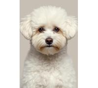 Pocket Notebook: Small 4x6 100 lined sheets personal Bichon Frisé theme purse size notepad for notes, messeges, reminders, shopping lists