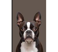 Pocket Notebook: Small 4x6 100 lined sheets personal Boston Terrier theme purse size notepad for notes, messeges, reminders, shopping lists