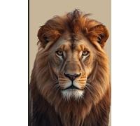 Pocket Notebook: Small 4x6 100 lined sheets personal Lion theme purse size notepad for notes, messeges, reminders, shopping lists