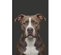 Pocket Notebook: Small 4x6 100 lined sheets personal Pit Bull Terrier theme purse size notepad for notes, messeges, reminders, shopping lists