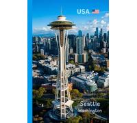 Pocket Notebook Space Needle: Seattle Washington United States 4" x 6", 100 Pages - Perfect for Note Taking, The first pages of this notebook include interesting information about the Space Needle