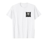 Pocket: Occult Goth-Pattern Black-Lace Lencería-Gothic RPG Camiseta