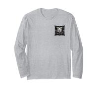 Pocket: Occult Goth-Pattern Black-Lace Lencería-Gothic RPG Manga Larga