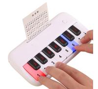 Pocket Piano, Portable Music Instrument, 6.1x1.18in 15 Key Educational Toy, Lightweight Handheld Design, Beginner Friendly Sound Play for Travel, Learning, Kids Ages 3 to 6