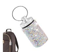 Pocket Pill Case - Metal Pill Holder, Waterproof Portable Pill Container Keychain, Keychain Pill Holder minii, Durable Pill Container for Outdoor Camping Travel for Men and Women