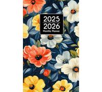pocket planner 2025-2026: 2 Year - January 2025 - December 2026 with Inspirational Quotes and Phases of the moon