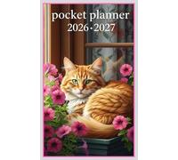 Pocket Planner 2026-2027: A Cute and Practical Organizer for Cat Lovers | 4 × 6.5 Inches | 60 Pages