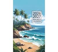 Pocket Planner 2026-2027: Two Year Monthly Calendar Small Size from January 2026 to December 2027 to Organize Your Work