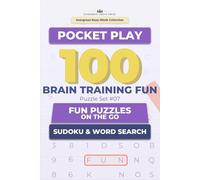 Pocket Play: 100 Brain Training Fun Sudoku & Word Search Puzzles: Fun Puzzles on the Go