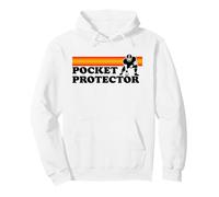 Pocket Protector Funny Offensive Lineman Football O-Line Sudadera con Capucha