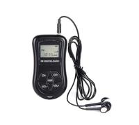 Pocket Radio, Portable Mini Size Stereo Radio Handheld Fm Radio Receiver