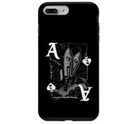 Pocket Rocket Poker Aces :-: Grunge Spades Design Carcasa para iPhone 7 Plus/8 Plus