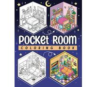 Pocket Room Coloring Book: Miniature Room Aesthetic. Cozy Scenes to Color & De-Stress