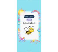 Pocket Size Cute Cozy Colouring Book: Small, Travel sized colouring book.