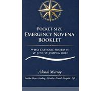 Pocket-Size Emergency Novena Booklet - 9-Day Catholic Prayers to St. Jude, St. Joseph & More | Sudden Hope, Healing, Miracles, Travel, Hospital, Gift