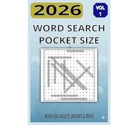 Pocket Size Word Search: 100 Large Print Puzzles in Compact 4x6 Size - Perfect for Travel and Relaxation