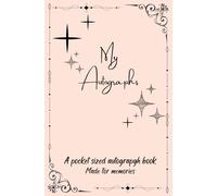 Pocket Sized Autograph Book 2026: Celebrity Autograph Book for Fans - Pocket Signature Journal for Meeting Famous People, Icons & Influencers (5.25 x ... Keepsake for Events, Conventions & Travel