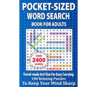 Pocket-Sized Word Search Book for Adults: 100 Relaxing Word Search Puzzles to Keep Your Mind Sharp