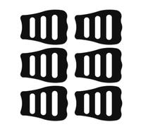 Pocket Square Holder, 6 Piece Clear PVC Suit Handkerchief Sleeve Organizer