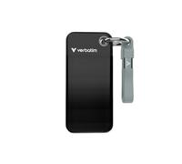 VERBATIM 32194 - Verbatim Pocket SSD mit Schlüsselring, 2TB Schwarz/Grau