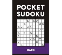 Pocket Sudoku: 150+ Hard Puzzles for Adults | Compact Travel Size Book (4x6 Inches) (On-The-Go Puzzles)