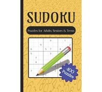 Pocket Sudoku Puzzle Book for Adults: 400 Sudoku Puzzles with Easy, Medium, Hard Levels/ 137 pages, 6x9 inches/Gift for Vacations, Holidays and Relaxation