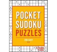 Pocket Sudoku Puzzles 200 Easy: Puzzle Book for Brain Training | Fun & Challenging | Portable Gift for Puzzle Fans