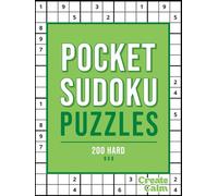 Pocket Sudoku Puzzles 200 Hard: Puzzle Book for Brain Training | Fun & Challenging | Portable Gift for Puzzle Fans