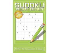 pocket sudoku: Relax and sharpen your mind with this compact Pocket Sudoku book in a convenient 5x8 inch format. Featuring 50+ engaging puzzles with included solutions