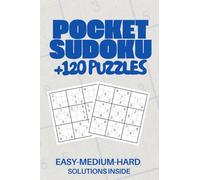 POCKET SUDOKU: Sudoku puzzle book | Easy, medium & hard | Travel size edition