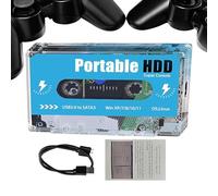 Pocket Super Console - Consola de disco retro | Consola de videojuegos Plug and Play con más de 60.000 juegos integrados | Plug and Play Video Game Stick