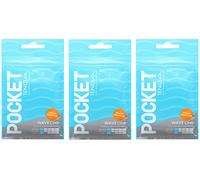 POCKET TENGA WAVE LINE 3 pieces set